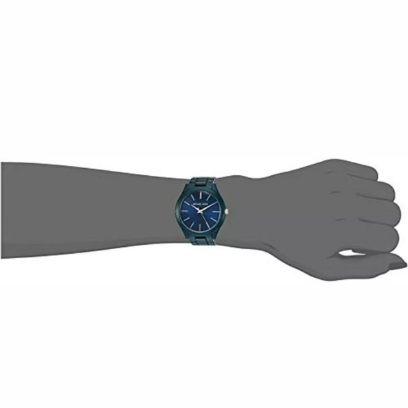 Mk authentic women Bradshaw chronograph blue watch - Picture 3 of 6